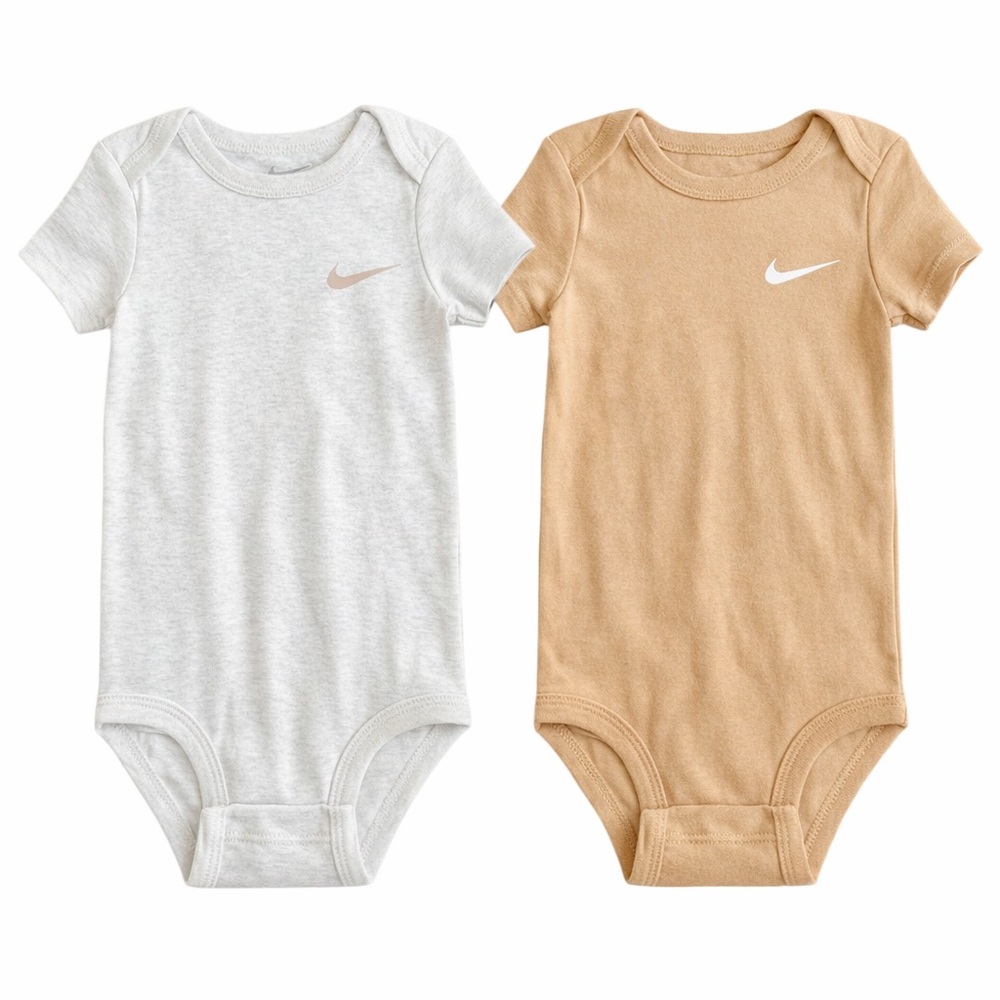 Nike Earthtone Set of 2 Onesies – 9 Months – NWOT - Picture 2 of 4